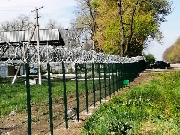 Панельное 3д ограждение